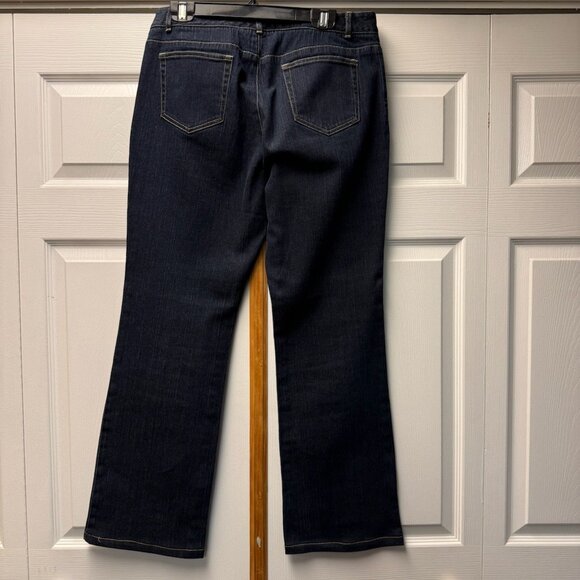 VTG - Company Ellen Tracy Dark Wash Jeans - Sz 10 - Picture 2 of 3